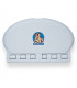 Oval changing table to be placed on the wall