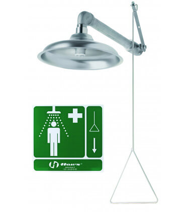 Korrosionsbeständige AXION® MSR-Körpernotdusche