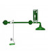 Over door mounted laboratory safety shower