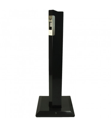 Cenicero de pedestal para exteriores de alta resistencia