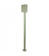 Heavy duty outdoor pedestal