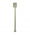 Pedestal exterior resistente