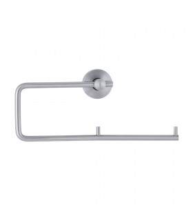 Surface-mounted double roll toilet tissue dispenser