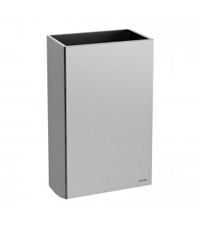 Wall-mounted 304 stainless steel bin, 20 liters
