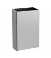 Wall-mounted 304 stainless steel bin, 20 liters