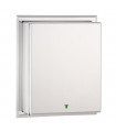 Distributeur automatique de serviettes en rouleau semi-encastré équipé d'une lumière LED intuitive
