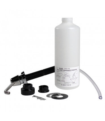 Distributeur de savon liquide, à monter sur lavabo (1 litre)