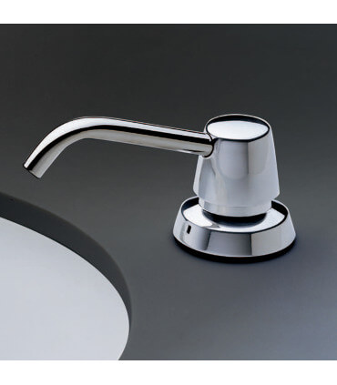 Distributeur de savon liquide, à monter sur lavabo (0,6 litre)