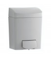 Surface-mounted soap dispenser