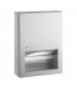 Surface-mounted paper towel dispenser