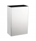 Contenitore per rifiuti intercambiabile in acciaio inox satinato (45,5 L)