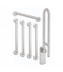 Ensemble de barres d'appui pour toilettes