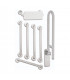 Ensemble de barres d'appui pour toilettes