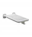 Vinyl-coated folding bathtub seat