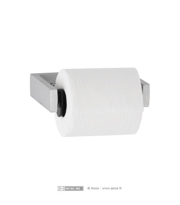 Distributeur de papier toilette simple rouleau, à poser en applique