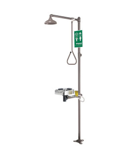 Ducha de emergencia combinada Optimus - Todo Acero Inox