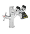 Rubinetto da laboratorio monoforo con lavaocchi Eyesaver
