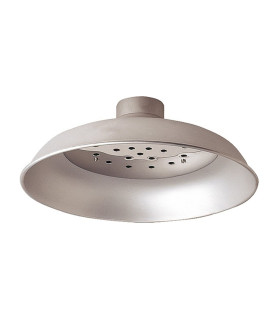 Alcachofa de ducha de acero inoxidable de doble corona (Ø 26 cm)
