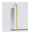 Tester di portata (cono in PVC) per docce di sicurezza