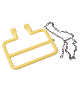 Pedal para lavaojos o equipo combinado (con cadena)