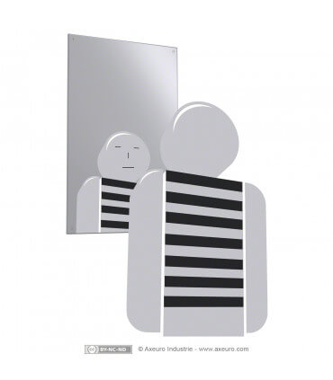 Specchio in inox infrangibile