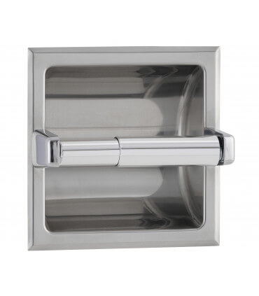Porte-papier toilette, à encastrer