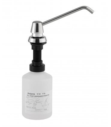 Distributeur de savon liquide, à monter sur lavabo (1 litre)