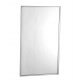 Miroir encadré inox brillant