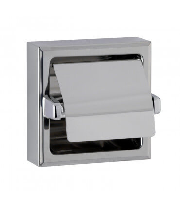 Support de papier toilette en applique