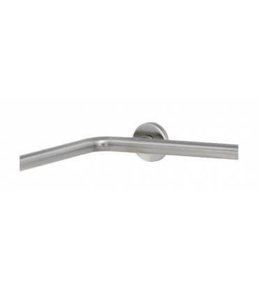Barre d'appui horizontale en inox, de diamètre 32 mm