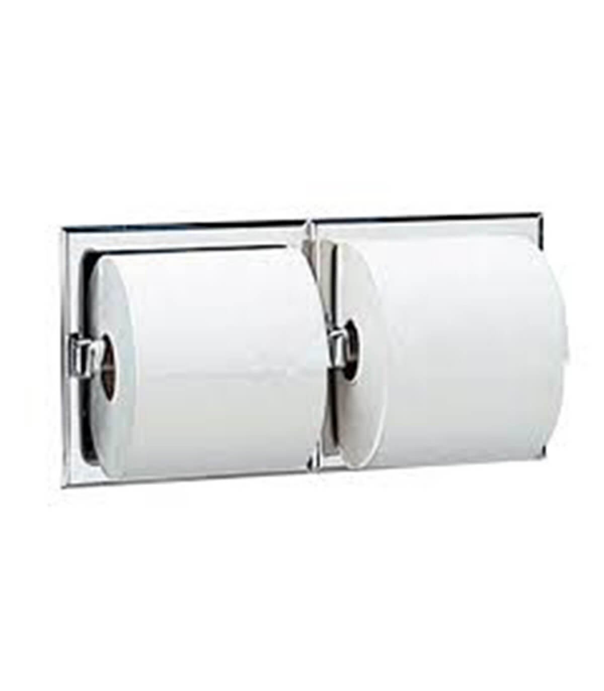 slipper Precipice atmosphere Porte-papier toilette encastré pour deux rouleaux